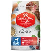 Chicken Soup for the Soul Classic Adult Dry Dog Food - Beef & Brown Rice (Item #819239014036)