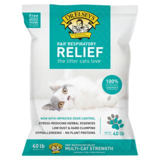 Dr. Elsey's R&R Respiratory Relief Cat Litter - 40 lb