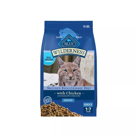 Blue Buffalo Wilderness Chicken Indoor Cat Food