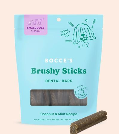 Bocce's Brushy Sticks Dental Bars