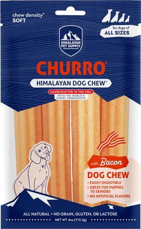 Himalayan Churro Bacon Dog Chews