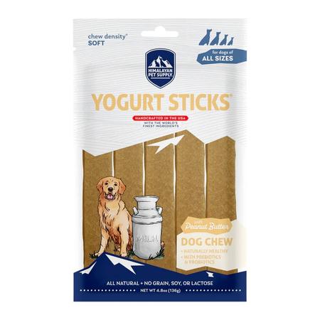 Himalayan Yogurt Sticks Peanut Butter Dog Chews