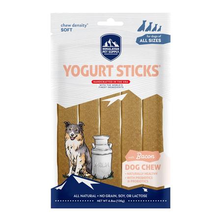 Himalayan Yogurt Sticks Bacon Dog Chews