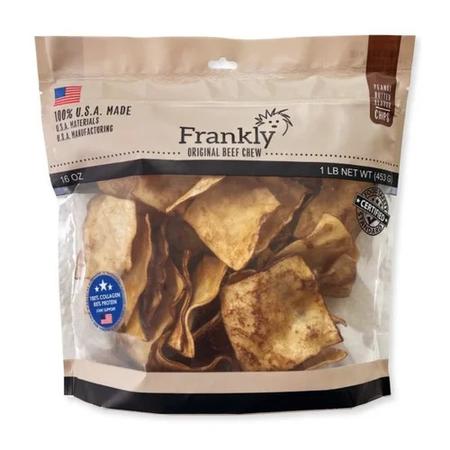 Frankly - Beef Collagen Peanut Butter Flavored Chips Dog Treat