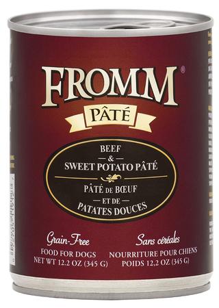 Fromm Pate Beef and Sweet Potato Dog Food