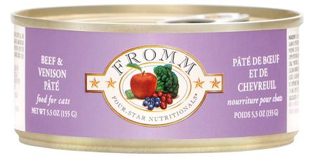 Fromm 4-Star Beef & Venison Pate Cat Food
