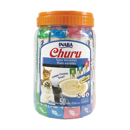Inaba Churu Tuna Variety Jar - 50 Count