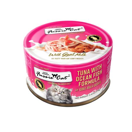 Fussie Cat Tuna with Ocean Fish in Goat's Milk Gravy