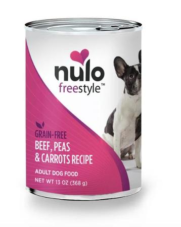 Nulo Freestyle Beef, Peas & Carrots Wet Dog Food