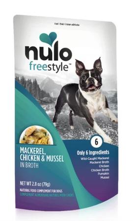 Nulo Freestyle Mackerel, Chicken & Mussel in Broth Wet Dog Food