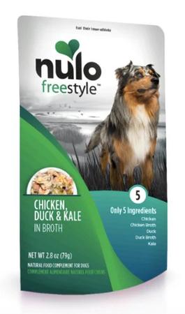 Nulo Freestyle Chicken, Duck & Kale in Broth Wet Dog Food