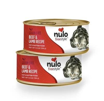 Nulo FreeStyle Beef & Lamb Wet Cat Food