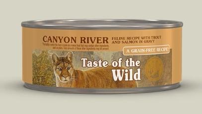 Taste of the Wild Canyon River Feline with Trout and Salmon in Gravy Wet Cat Food