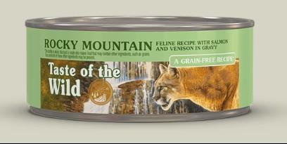 Taste of the Wild Rocky Mountain with Salmon and Venison In Gravy Wet Cat Food