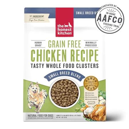 The Honest Kitchen Grain-Free Chicken Clusters for Small Breed Dry Dog Food