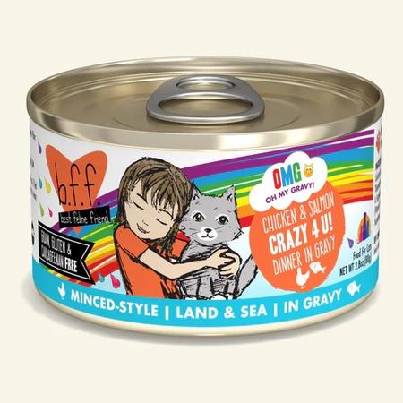 Weruva B.F.F. Chicken & Salmon Crazy 4 U! Wet Cat Food