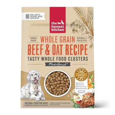 The Honest Kitchen - Whole Grain Beef Clusters Dry Dog Food