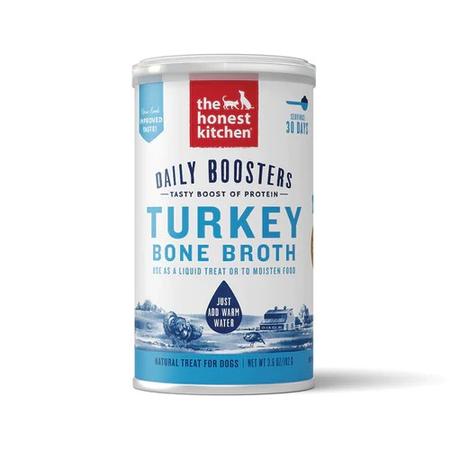 The Honest Kitchen - Instant Turkey Bone Broth with Turmeric Dog Supplement