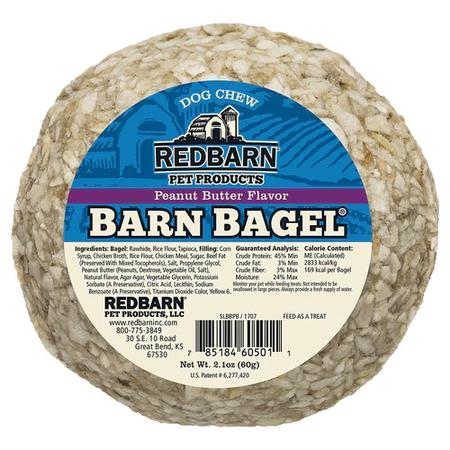 RedBarn - Barn Bagel Peanut Butter Flavor Dog Treat