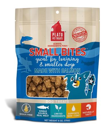 Plato Pet Treats - Small Bites Salmon Dog Treats