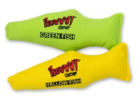 Yeowww! Catnip - Green Fish