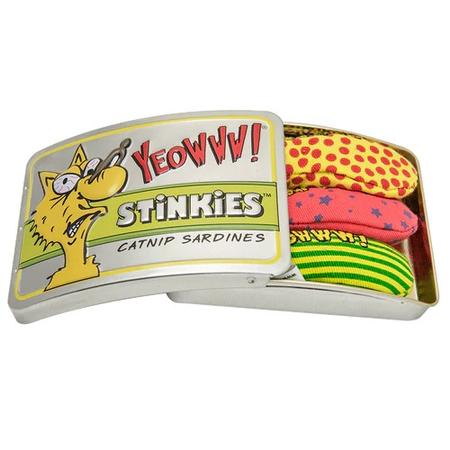 Yeowww! Catnip - Tin of Stinkies Cat Toy