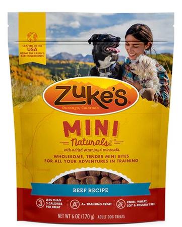 Zuke's - Mini Naturals Beef Recipe Dog Treats