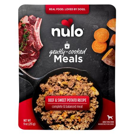 Nulo Gently-Cooked Meals Beef & Sweet Potato Recipe For Dogs