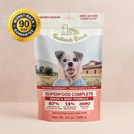 Badlands Ranch Superfood Complete Bison & Beef Formula