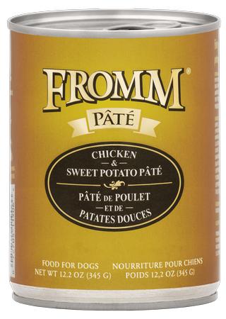 Fromm Gold Chicken & Sweet Potato Pate Wet Food for Dogs