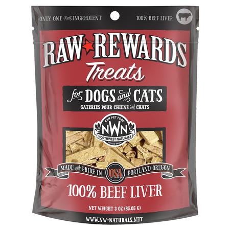 Northwest Naturals Raw Rewards Beef Liver Freeze Dried Dog & Cat Treats