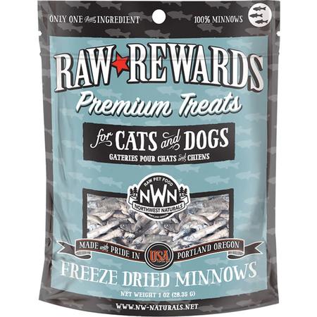 Northwest Naturals Raw Rewards Minnows Freeze Dried Dog & Cat Treats
