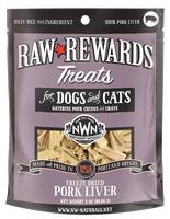Northwest Naturals Raw Rewards Pork Liver Freeze Dried Dog & Cat Treats (Item #087316385106)
