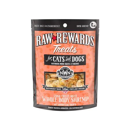 Northwest Naturals Raw Rewards Shrimp Freeze Dried Dog & Cat Treats