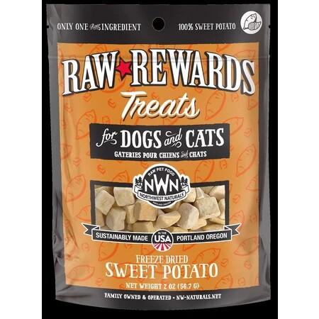 Northwest Naturals Raw Rewards Sweet Potato Freeze Dried Dog & Cat Treats