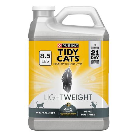 Tidy Cats® Lightweight 4-In-1 Strength Odor Control Multi-Cat Clumping Litter