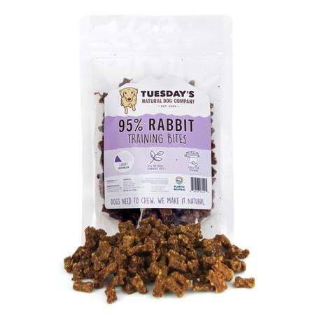 Tuesday's Natural Dog Company 95% Rabbit Training Bites 
