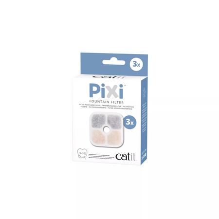 Catit PIXI Cat Drinking Water Fountain Filters - 3 Pack