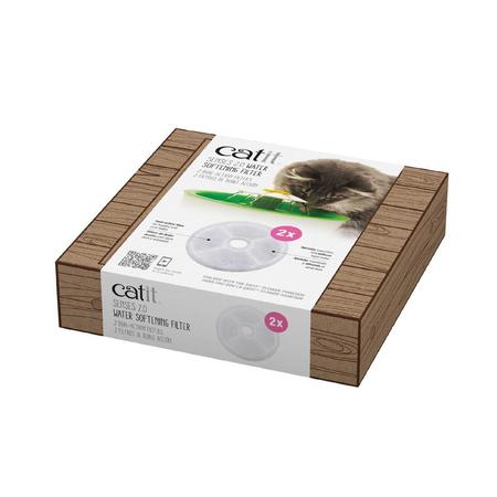 Catit 2.0 Water Softening Filter, 2 Pack
