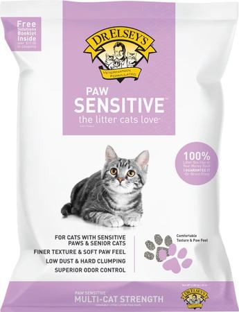 Paw Sensitive Clumping Clay Cat Litter, 20-lb bag