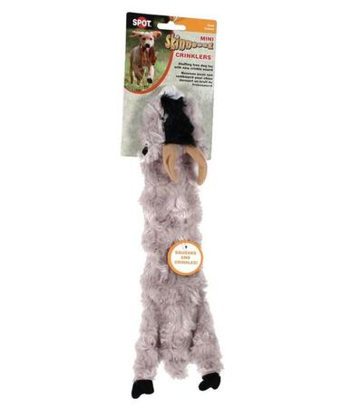 Skinneeeez Crinkler Goat Dog Toy