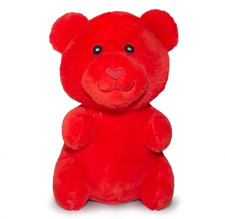 ThoozyPet Gummy Bear Plush Dog Toy - Red