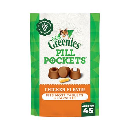 Feline Pill Pockets Cat Treats - Chicken