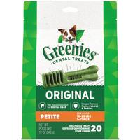 Greenies Original Petite Dog Dental Treats 12oz (Item #642863041242)