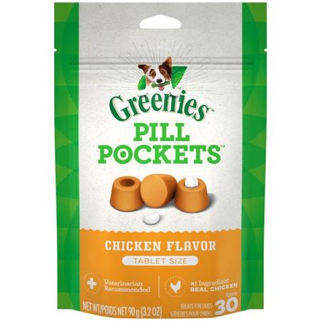 Greenies Pill Pockets Chicken 3.2oz