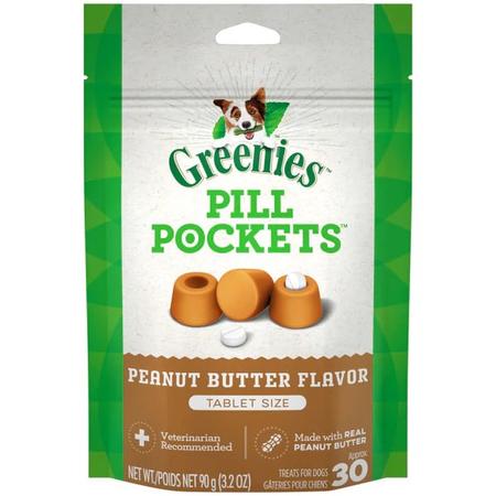 Greenies Pill Pockets Peanut Butter 3.2oz