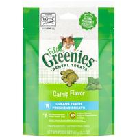 Feline Greenies Dental Care Treats - Catnip 2.1oz (Item #642863111365)