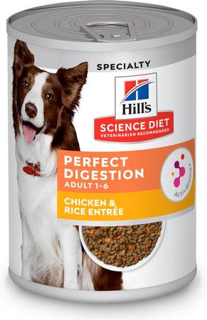Hill's Science Diet Adult Perfect Digestion Chicken & Rice 12.8oz