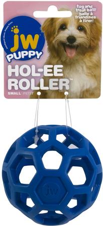 JW Pet Hol-ee Roller Dog Toy, Color Varies, Small