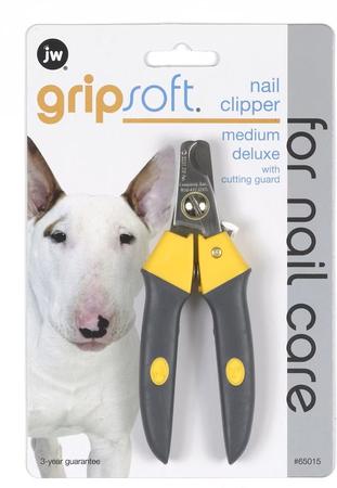JW Pet Gripsoft Deluxe Dog Nail Clipper, Medium
